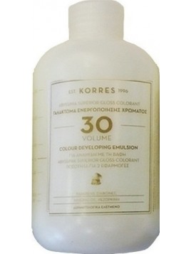 Korres Abyssinia Superior Gloss Colorant 30 Volume Γαλάκτωμα Ενεργοποίησης Χρώματος 150ml