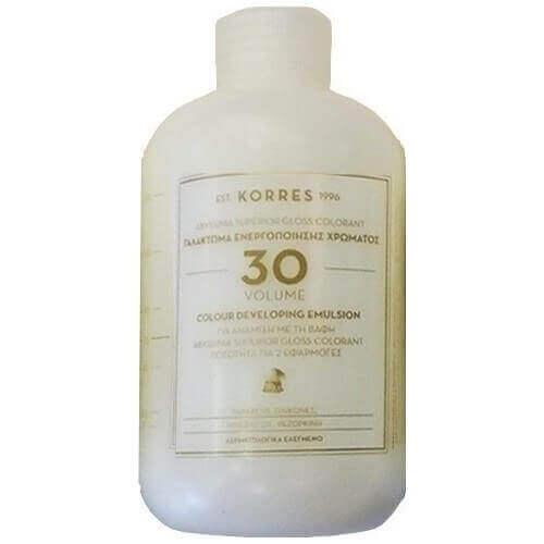 Korres Abyssinia Superior Gloss Colorant 30 Volume Γαλάκτωμα Ενεργοποίησης Χρώματος 150ml