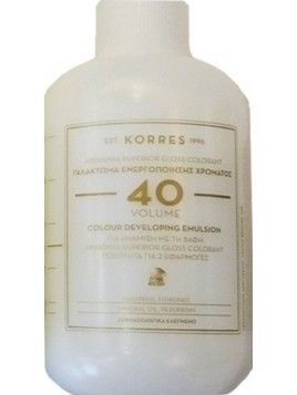 Korres Abyssinia Superior Gloss Colorant 40 Volume Γαλάκτωμα Ενεργοποίησης Χρώματος 150ml