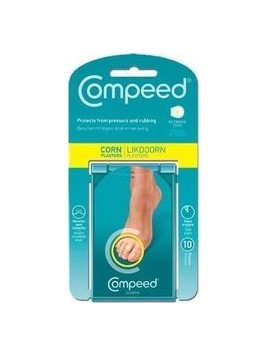 Compeed Επιθέματα Για Κάλους Ανάμεσα Στα Δάχτυλα Του Ποδιού 10τμχ