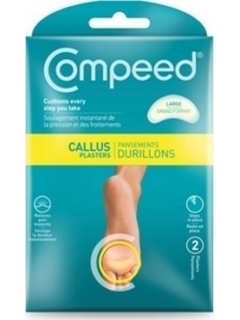 Compeed Επιθέματα Για Σκληρύνσεις Μεγάλα 2τμχ