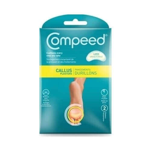 Compeed Επιθέματα Για Σκληρύνσεις Μεγάλα 2τμχ