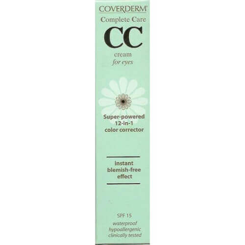 Coverderm Complete Care CC Cream for Eyes SPF15 Soft Brown 15ml