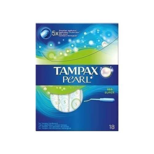 Tampax Pearl Super 18τμχ