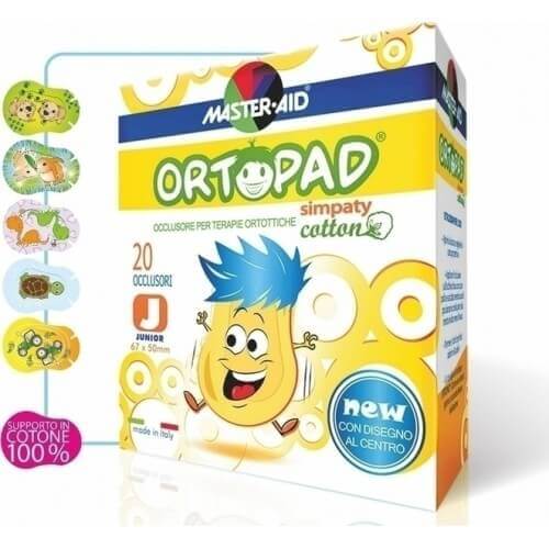 Master Aid Ortopad Junior Simpaty εως 2 ετών 20τμχ Master Aid Ortopad Junior Simpaty εως 2 ετών 20τμχ