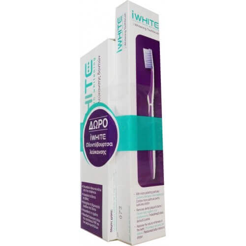 iWhite Instant Οδοντόκρεμα 75ml & iWhite Οδοντόβουρτσα Λεύκανσης iWhite Instant Οδοντόκρεμα 75ml & iWhite Οδοντόβουρτσα Λεύκανσης
