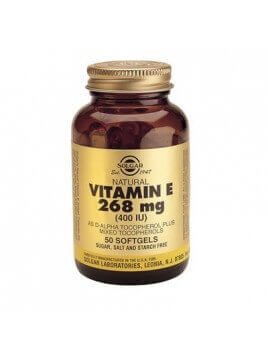 Solgar Vitamin E 268mg 400iu 50 μαλακές κάψουλες