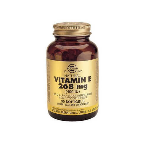 Solgar Vitamin E 268mg 400iu 50 μαλακές κάψουλες