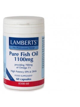 Lamberts Pure Fish Oil 1100mg 60 κάψουλες