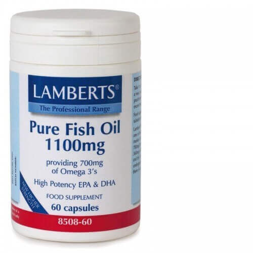 Lamberts Pure Fish Oil 1100mg 60 κάψουλες