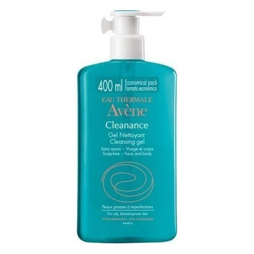 Avene Cleanance Cleansing Gel for Oil/Blemish/Prone Skin 400ml