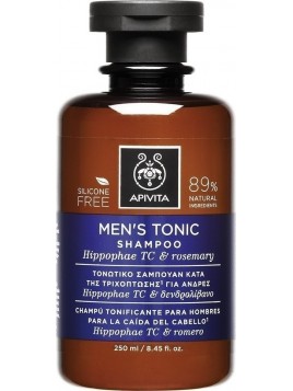 Apivita Men's Tonic Κατά της Ανδρικής Τριχόπτωσης με Hippophae TC & Δενδρολίβανο 250ml