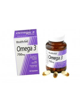 Health Aid Omega 3 750mg 60 κάψουλες