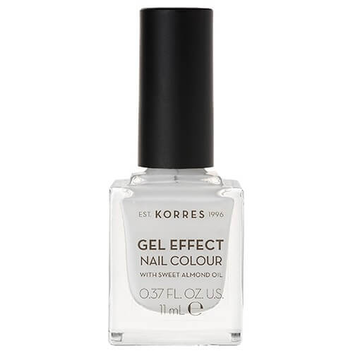 Korres Gel Effect Nail Colour 1 Blanc White