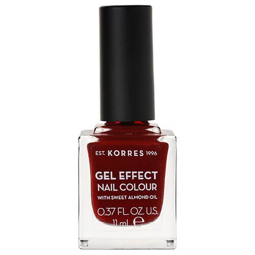 Korres Gel Effect Nail Colour 59 Wine Red