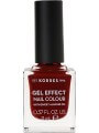Korres Gel Effect Nail Colour 59 Wine Red
