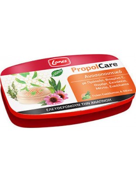 Lanes PropolCare Καραμέλες Ευκάλυπτος & Μέντα 54gr