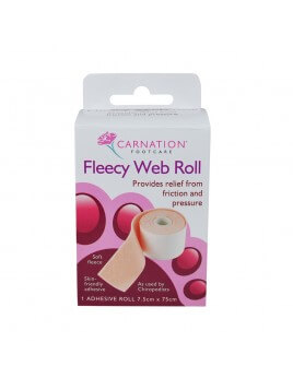 Carnation Fleecy Web Roll 7.5cm x 75cm