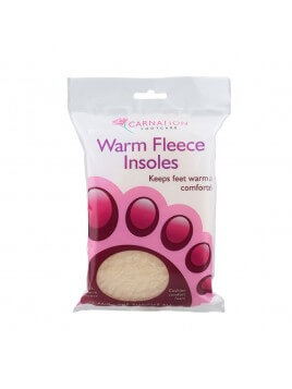 Carnation Warm Fleece Insoles