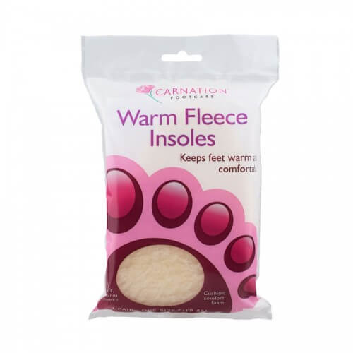 Carnation Warm Fleece Insoles