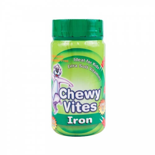 Vican Chewy Vites Iron 60 μασώμενα δισκία