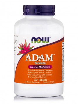 Now Foods Adam 60 ταμπλέτες