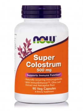 Now Foods Super Colostrum 500mg 90 φυτικές κάψουλες