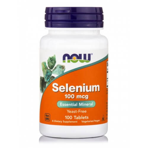 Now Foods Selenium 100mcg 100 ταμπλέτες