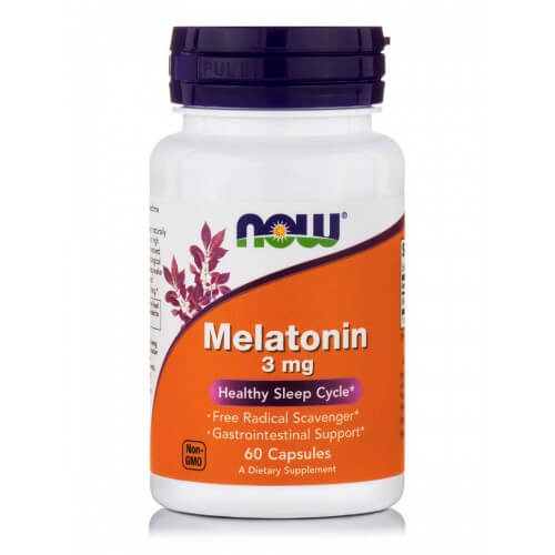 Now Foods Melatonin 3mg 60 κάψουλες