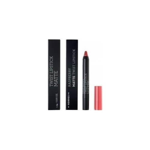 Korres Raspberry Matte Twist Imposing Red Korres Raspberry Matte Twist Imposing Red