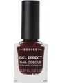 Korres Gel Effect Nail Colour 57 Burgundy Red