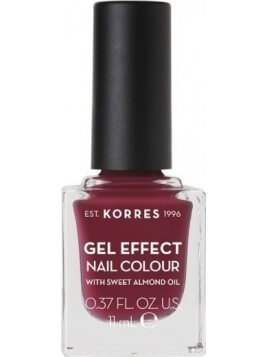 Korres Gel Effect Nail Colour 74 Berry Addict