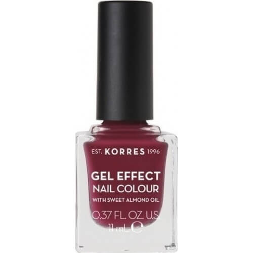 Korres Gel Effect Nail Colour 74 Berry Addict