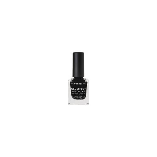 Korres Gel Effect Nail Colour 100 Black