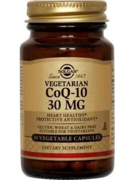 Solgar Vegetarian CoQ-10 30mg 30 φυτικές κάψουλες