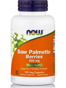 Now Foods Saw Palmetto 550mg 100 κάψουλες