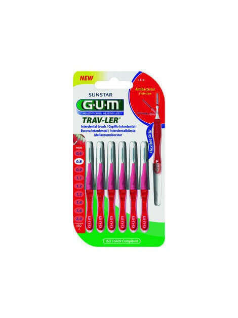 GUM Trav-Ler Micro Fine Cylindrical 0.8mm