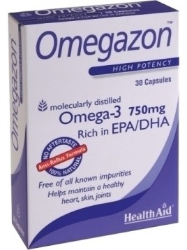 Health Aid Omegazon 750mg 30 κάψουλες