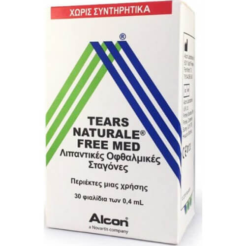 Alcon Tears Naturale Free Med 30 x 0.4ml