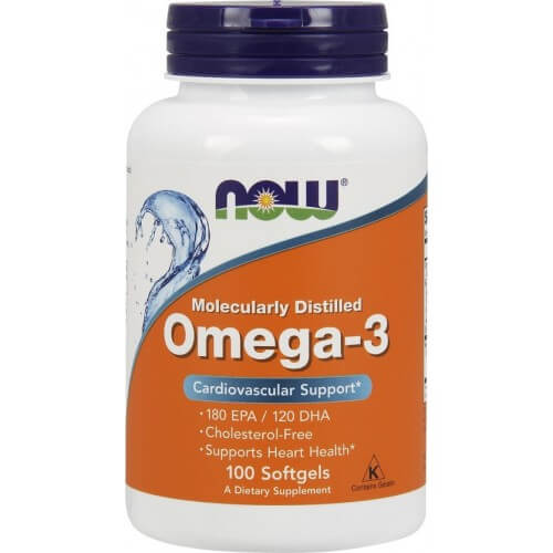 Now Foods Omega-3 100 μαλακές κάψουλες