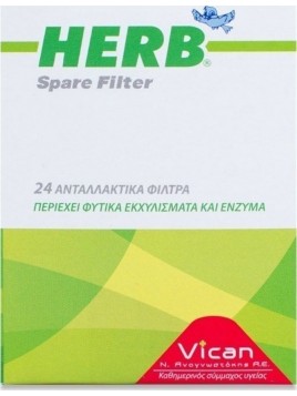 Vican Herb Spare Filter 24τμχ