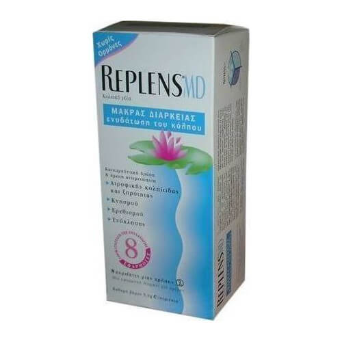 Wellcon Replens Md Vaginal Gel 8τμχ