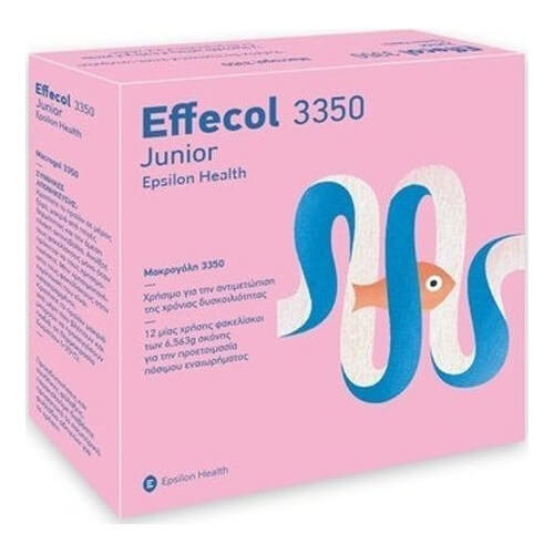 Epsilon Health Effecol 3350 Junior 24 φακελίσκοι