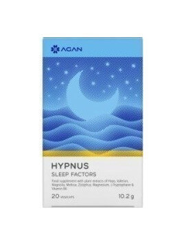 Agan Hypnus Sleep Factors 20 φυτικές κάψουλες