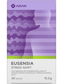 Agan Eusensia Stress Adapt 30 φυτικές κάψουλες