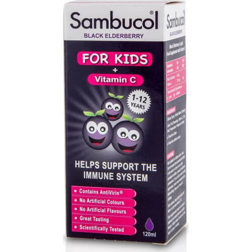 Olvos Science Sambucol Kids + Vitamin C 120ml
