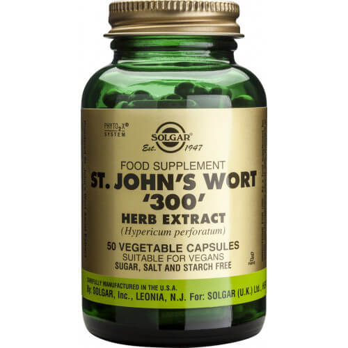 Solgar SFP St. John's Wort Herb Extract 300mg 50 φυτικές κάψουλες