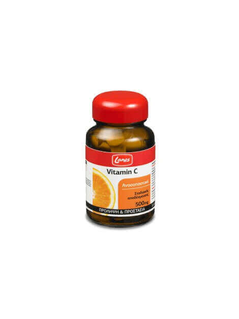 Lanes Vitamin C 500mg 30 tabs Red