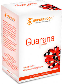 Superfoods Guarana Eubias 50 κάψουλες