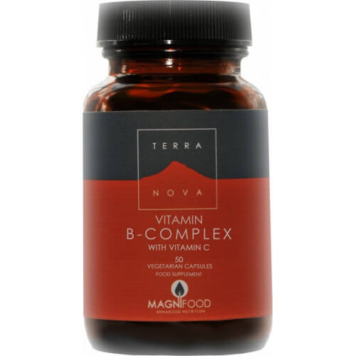 TerraNova Vitamin B-Complex With Vitamin C 50 φυτικές κάψουλες